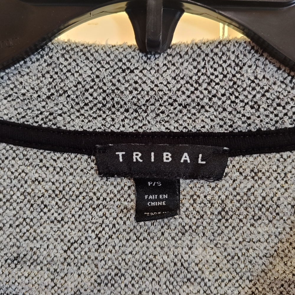 Tribal Black and Gray Camouflage Sweater - Picture 3 of 3